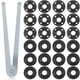 thumbnail image 1 of Juego de llaves para amoladora angular Hicarer, 25 piezas, tuercas de seguridad universales, 1 of 6