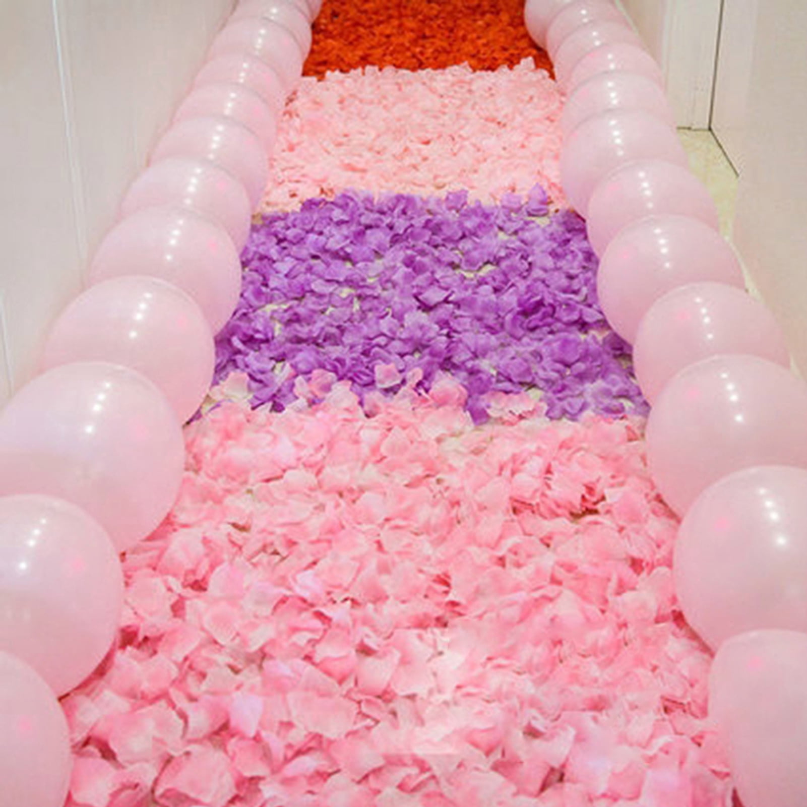 New Artificial Silk Rose Petal Flower Confetti Party Wedding Decor 1000Pcs/Pack 