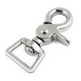 thumbnail image 2 of Jeffers Trigger Snap 2.5" with Swivel Square Eye – Nickel Plated for Rope, Pet Leash, Keychain, DIY, Camping, Tools – 3/4" 1 Pack, 2 of 5