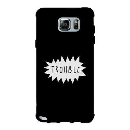 Double Trouble-Right Black Galaxy Note 5 Case Gift For Best (Top 5 Best Phones Right Now)
