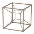 thumbnail image 1 of Cheungs 4921L 1.5 lbs Metal Tesseract Shaped Table Decor, 1 of 1