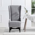 thumbnail image 2 of Comfy High-Back Chair with Elastic Band Seat / Enjoyable Seating in Home, 2 of 5