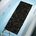 thumbnail image 3 of Alfombrilla antideslizante para baño, ducha de baño, alfombrilla de PVC para baño con ventosas, alfombrilla antideslizante para bañera, color negro Eigraketly HA000330-03B, 3 of 5