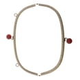 thumbnail image 4 of Maytalsory Metal Arch Frame Kiss Clasp Purse Bag DIY Bead Head Lock Red 24.5cm 1Set, 4 of 6