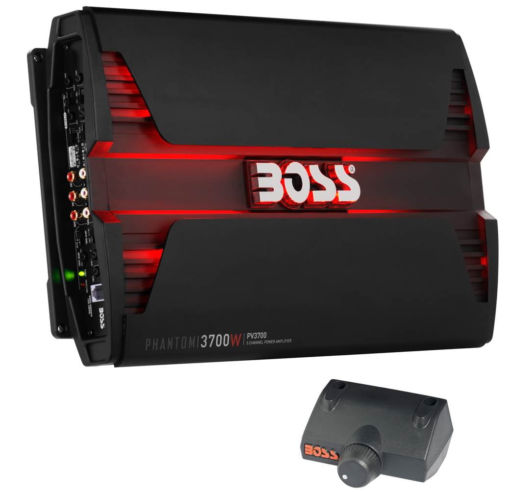 Boss Audio PV3700 Phantom 3700W 5 Channel A/B Car Audio LED