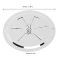 Boat Butterfly Vent Marine Caravan Grille Round Louvre Cabin