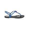 thumbnail image 2 of New Women Betani Liana-2 Leatherette T-Strap Rhinestone Slingback Flat Sandal, 2 of 6