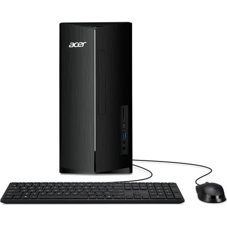 New Acer Desktop Computer Aspire TC-1780-UA93,13th Gen Intel Core i5-13400 10-Core Processor,64GB DDR4 RAM,2TB NVMe SSD,USB,HDMI,Wi-Fi 6,Bluetooth 5.3 ,Windows 11 Home,Black