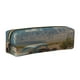 thumbnail image 1 of Disketp Deserted Classic Car Landscape Estuche de Lápices de Cuero con Cierre, Estuche Compacto para Papelería, Bolígrafos y Accesorios Pequeños, 1 of 7