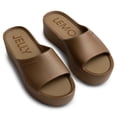 thumbnail image 2 of Sandalias con plataforma Lemon Jelly Sunny para mujer, color bronce, talla 40-41, 2 of 8
