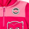 thumbnail image 5 of PJ Masks Owlette Little Girls Fleece Half Zip Fashion Hoodie Pink 7-8, 5 of 5