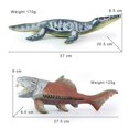 thumbnail image 4 of Dinosaur Model Toys Kids Ichthyosaur Mosasaur T-Rex Collection Dinosaur Soft model Toys Kids Intelligence Developmental Gift, 4 of 5