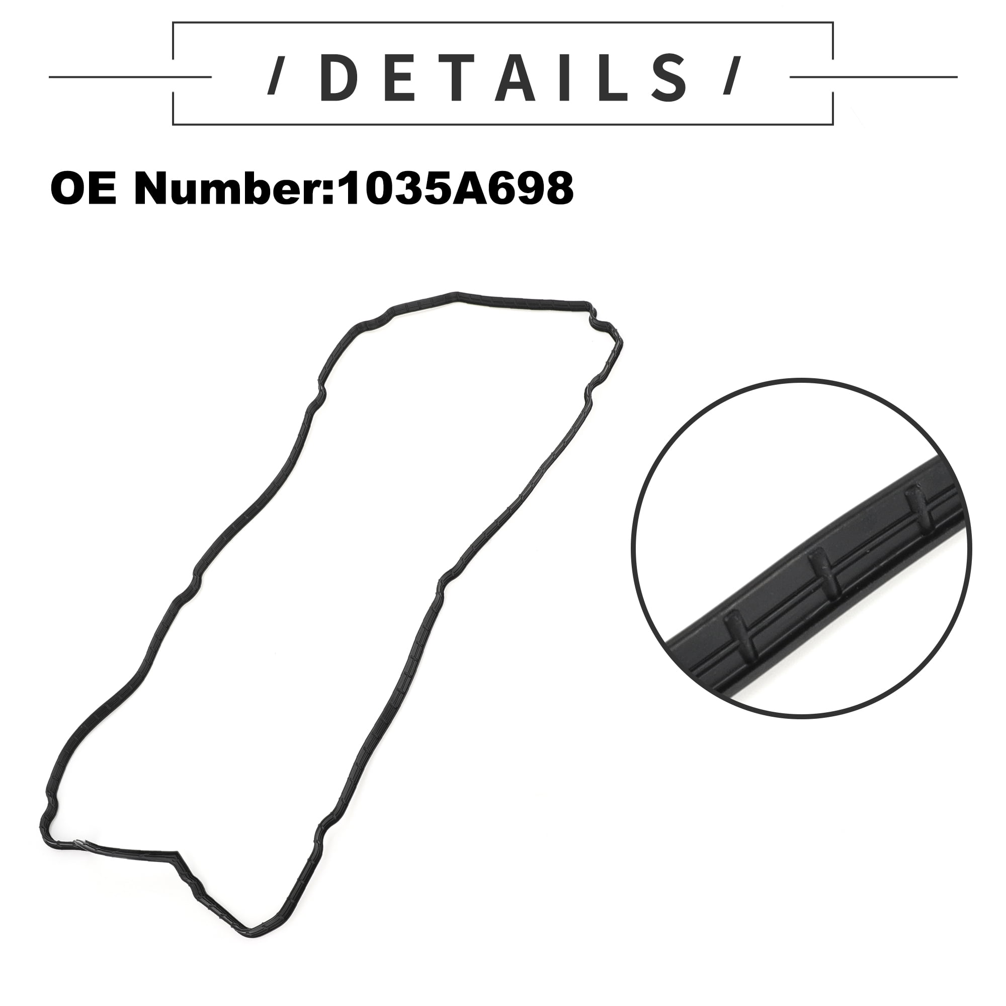 霰ページ 1035A698 Genuine Mitsubishi GASKET,ROCKER COVER | eBay