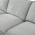 RHF 129" UShaped Modular Sectional Sofa,Free Combination Oversized