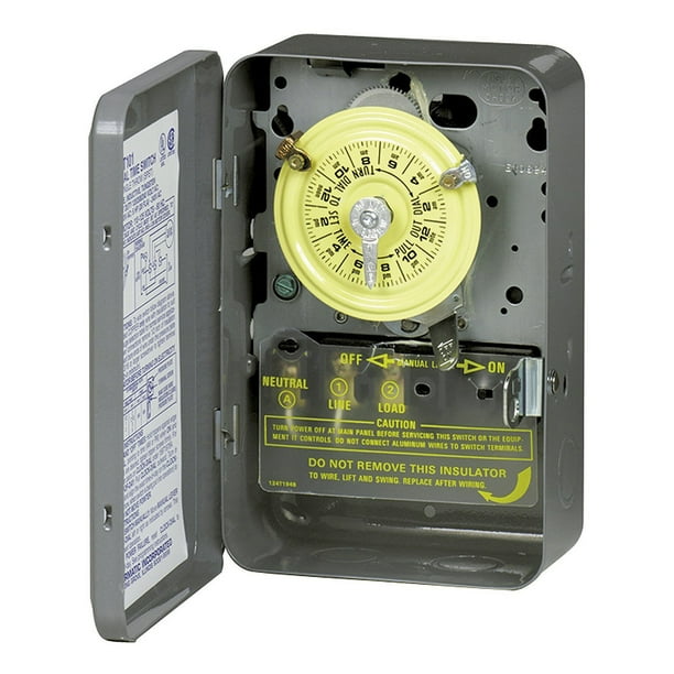 T104 40 Amp Type 1 Steel Mechanical Timer