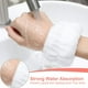 thumbnail image 2 of 4 pares de muñequeras absorbentes para lavar la cara, toalla de microfibra para lavar la muñeca, maquillaje, cuidado de la piel, yoga, deporte, evita que los líquidos se derramen en el brazo, 2 of 7