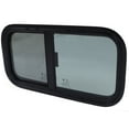 thumbnail image 1 of RV Window Vertical Slide, 11.8"H X 23.6" W Vertical Horizontal Sliding RV Window With Screen, Replacement Trailer Window For Teardrop  Horse Trailer  Window, 1 of 8