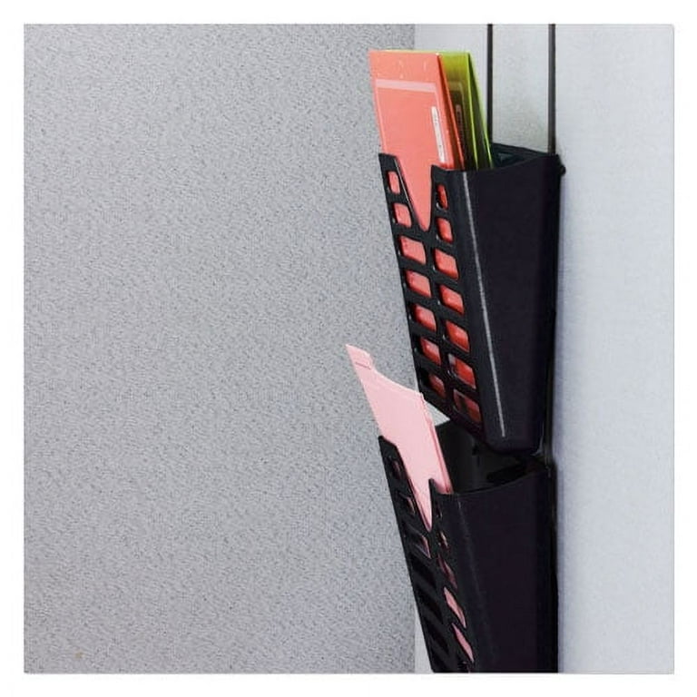 VerticalMate Cubicle Wall File Pocket, 3 Sections, Letter Size, 13.5 VerticalMate Cubicle Wall File Pocket, 3 Sections, Letter Size, 13.5