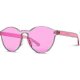 thumbnail image 3 of Colorful One Piece Transparent Round Sunglasses | Fun Rimless Glasses for Women and Men | Retro Festival Sunnies, 3 of 4