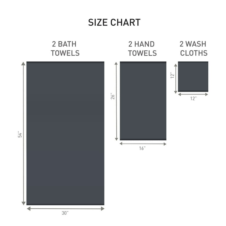 Better Homes & Gardens PowerLoft 6-Piece Bath Towel Set photo 7