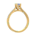 thumbnail image 2 of 1/2 Carat Diamond Solitaire Engagement Ring in 14K Yellow Gold (Ring Size 8.75), 2 of 6