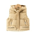 thumbnail image 2 of Esaierr Boys Winter Vest for Kids Toddler,Thickened Warm Padded Sleeveless Jacket Coats Baby Zip-Up Light Casual Warm Waistcoat Outwear Autumn Winter for 1-6 Years, 2 of 8