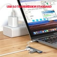 thumbnail image 6 of USB C Hub 4 Multi-Port USB Type-C Hub with USB2.0 USB3.0 OTG Function USB Splitter Adapter for Win7/8/10, 6 of 8