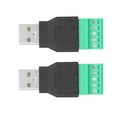 thumbnail image 3 of Connecteur de Terminal USB, Kit d'Assortiment de Connecteurs Électriques, Prise de Terminal à Vis, pour Équipement avec Ports d'Interface USB, 3 of 8