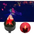thumbnail image 2 of 3D LED Fake Fire Flame Light, Artificial Flickering Flame Lamp Bulb Electric Campfire Effect Indoor for Christmas Halloween Festival Event Party Club Decoration, 2 of 5