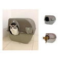 thumbnail image 2 of Arenero Autolimpiable para Gato Omega Paw Tamaño Grande Color Café, 2 of 2