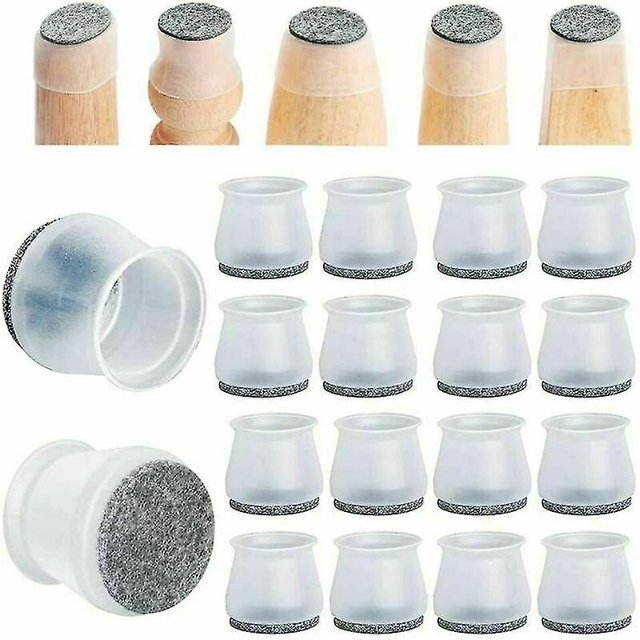24 unidades, silla deslizante Ruby, protector de piernas para pisos de madera dura, para sillas con todas las formas, 11 kaili Sencillez
