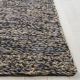 thumbnail image 3 of SAFAVIEH Natural Fiber Geordie Solid Area Rug, Black/Natural, 3' x 5', 3 of 8
