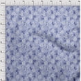 thumbnail image 3 of oneOone Polyester Lycra Light Lavender Blue Fabric Hexagon Geometric Sewing Craft Projects Fabric Prints By Yard 56 Inch Wide, 3 of 4