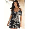thumbnail image 2 of LASCANA Women's Cold Shoulder Dress, 2 of 5