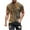 Brown, variant on KIHOUT Men's Cotton Blend Short Sleeve Crew Neck T Shirts, Full Printed Shirts Casual Workout Sports Tops Blosue for Men