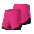 thumbnail image 1 of Pantalones cortos Pantalones cortos para correr Lixada 2 en 1 para mujer, de secado rápido, transpir Lixada Pantalones cortos, 1 of 7
