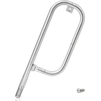 1 Pc Burner for Weber Desktop Q Series Grill Models Q,Weber Q100 and Q120,Weber Q1000 and Q1200 (Above 2014) Gas Grills,Stainless Steel Tube of Gas Grill 304 for Grill Burner (Silver)