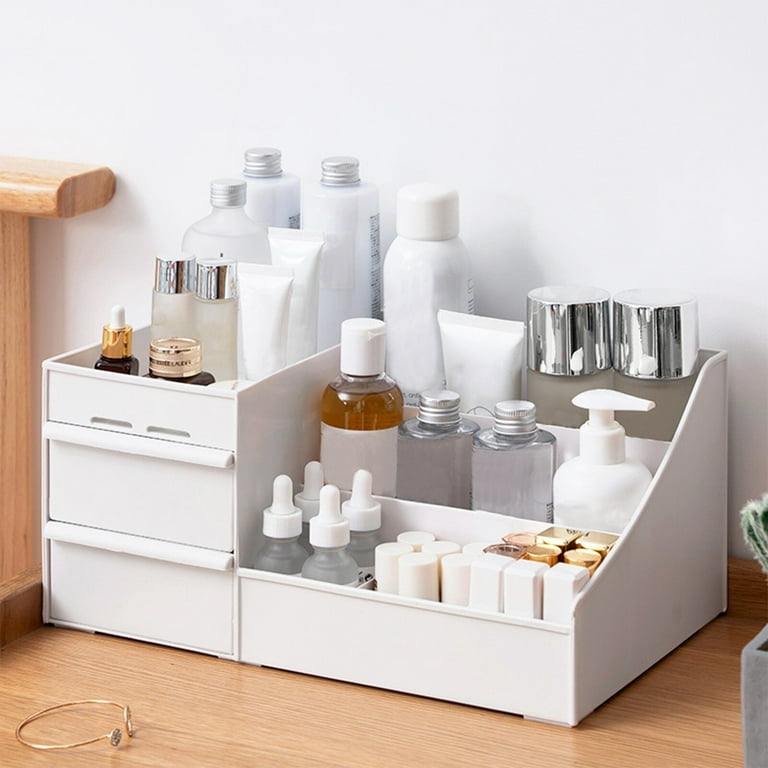 Storage Drawers Desk Organizer Document Sundries Cosmetic Desktop Storage  ^y^
