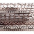 thumbnail image 4 of oneOone Viscose Chiffon Brown Fabric Aztec Tribal Sewing Craft Projects Fabric Prints By Yard 42 Inch Wide, 4 of 4