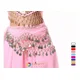 thumbnail image 3 of Fajilla Bellydance Monedas Danza Árabe Chifon Falda Zumba, 3 of 8