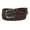 Brown, variant on CTM Boys' Leather 3/4 Inch Adjustable Braided Dress Belt