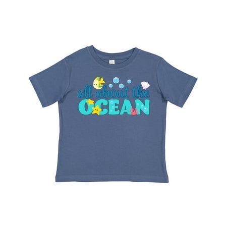 

Inktastic All About the Ocean Gift Toddler Boy or Toddler Girl T-Shirt
