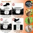 thumbnail image 5 of 2 Pack Mole Traps Thickened Metal Mole Scissor Trap Reusable Mole Trap Mole Control Easy Set Ground Mole Trap for Lawns, 5 of 9