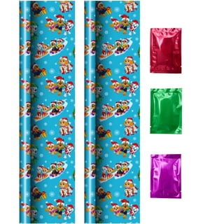 Spiderman Wrapping Paper, 2 Rolls Premium Paper with Grid Lines on Back for  Easy Cutting - Kids Boys Birthday Halloween Christmas Holiday Gift Wrapper  Office Supplies 25sqft each Roll Total of 50sq