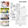thumbnail image 4 of Ryvnso Vintage Bloom Flower Cotton Hand Towels Sets Face Towel 2 PCs Bathroom Decorative, 4 of 7