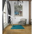 thumbnail image 3 of Epic Graffiti 'Blue Citroen' by Loui Jover, Canvas Wall Art, 26"x34', 3 of 3