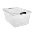 thumbnail image 1 of Caja Organizadora 42L Transparente Tapa Broches, 1 of 5