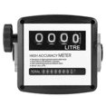 thumbnail image 1 of Mechanical Fuel Gauge 4-Digit Fuel Flow Mechanical Fuel Flow Meter 25Mm (1 inch Internal Thread) 5-, 1 of 5