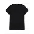 thumbnail image 3 of Women's Butterfly Print T-Shirt - Short Sleeve, Crew Neck, Casual Cotton Top for Spring & Summer, Clothing, 3 of 6