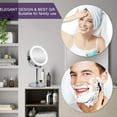 thumbnail image 3 of Makeup Mirror with Lights, 10X Magnifying Lighted Makeup Mirror, 3 of 4